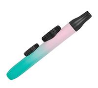 COSMEVIVI 1set Kazoo Professionale Portatile Con Membrane e Accessori Strumento Musicale Con Colori Gradiente Per Iniziare Suonare e Accompagnare Chitarra e Ukulele