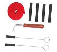 COSMEVIVI 1set Per Accordatura Pianoforte Silenziatori e Tuning Fork Kit Volume e Affinamento Del