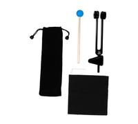 COSMEVIVI 1set Tuning Fork Per Terapia Sonora Yoga e Guarigione Strumenti Di Vibrazione Per Chakra Del Cuore Inclusi Martello e Sacchetto Di Stoffa