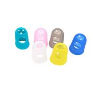 COSMEVIVI 25 Pezzi Protezioni Per Chitarra Protezioni Per Le Dita in Silicone Per Principianti Di Ukulele Misure Miste Comode Traspiranti Proteggi Le Tue Dita Durante La Pratica