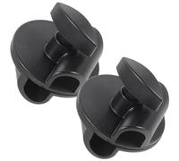 COSMEVIVI 2pezzi Clip Per Microfono Boom Per Asta Microfono Clip Resistente Per Trasmissioni Live Compatibile La Maggior Parte Dei Microfoni Cablati e Wireless