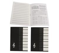 COSMEVIVI 3 Pezzi Quaderno Per Pentagramma Quaderno Per Accordi Quaderno Per Pentagramma Quaderno Per Roba Musicale Quaderno Per Esercizi Musicali Quaderno Per Composizione Musicale