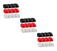 COSMEVIVI 36 Pz Manopole Rotanti Per Macchine Elettriche Cappucci Del Potenziometro Tono Strumento Pedali Per Effetti Per Chitarra Di Controllo Del Volume Elettrico Effetto Plastica
