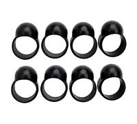 COSMEVIVI 8pezzi Manicotti Dita Antiscivolo in Silicone Per Tamburo Lingua Acciaio Protezione Confortevole Per Musicisti Adatti Vari Strumenti Percussione