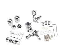 COSMEVIVI Accessorio Per Ponte in Metallo Stile Classico Per Chitarra a Tre Corde Regolatore Di Accordatura e Strumenti Per Liutaio Durevoli e Pratici