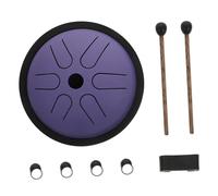 COSMEVIVI Comodo Tamburo Tascabile Da 5 5 Pollici Realizzato Con Materiali Robusti Per Lo Yoga E Leducazione Musicale