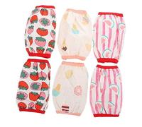 COSMEVIVI Copertura Per Svezzamento Manica Lunga in Cotone 100% Per Piccoli, Fascia Per Maniche e Anti Sporco, Adatta Per Attività Di Svezzamento e Giornaliero Protettivo