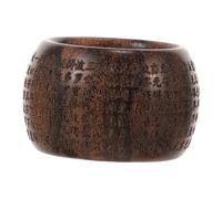 COSMEVIVI Decorativo Legno Naturale Per Per Buddhista Con Incisione Della Del Accessorio e Confortevole Per Speciali e
