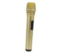 COSMEVIVI Fake Microphone Prop Per Microfono Simulato Leggero Per Spettacoli e Giochi Ruolo Accessorio Per Performance Colore Base Nera Stimola La Creatività e La Fiducia