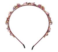 COSMEVIVI Fasce per barocche da sposa: fascia per con cristalli scintillanti, per matrimoni, feste, celebrazioni.