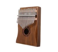 COSMEVIVI Finger Piano 17 Tasti Pianoforte A Pollice Portatile in Legno Di Noce Facile Da Trasportare E Suonare in Qualsiasi Momento