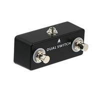 COSMEVIVI Guitar Footswitch Dual Controller Per Effetti Musicali Pedale Stabile e Durevole Accessorio Per Chitarra e Altri Pedali Sostituzione Perfetta Per Footswitch Deteriorati