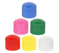 COSMEVIVI Manopole per Chitarra Elettrica e Basso, Set da 6 Pezzi Colorate con Foro e Chiave Inglese, Manopole di Controllo Volume Resistenti e Facili da Installare per Strumenti a Corda