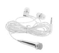 COSMEVIVI Microfono Mini Portatile per Registrazione Voce Compatibile Telefono e Tablet Design Elegante e Leggero