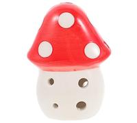COSMEVIVI Ocarina Ceramica Rossa Buchi Per Ragazzo Ragazza e Adulti Strumento Musicale Portatile Per Insegnamento e Divertimento Giocattolo Educativo Per Iniziare Suonare