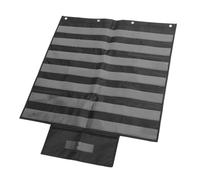 COSMEVIVI Organizzatore per Carte Didattiche in Classe Pannello da Parete con Tasche Multiple Portacarte per Parole Frasi e Storie Nero Accessorio Pratico per Materiali Educativi