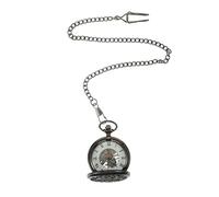 COSMEVIVI Orologio Da Tasca Retro Vintage Con Numeri Romani Meccanismo Pendolo Design Unico e Pratico Per Decorazione e Utilizzo Quotidiano