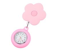 COSMEVIVI Orologio Sospensione Per Studenti Con Decorazione Fiore Orologio Da Tasca Per e Design Carino e Pratico Facile Da Leggere
