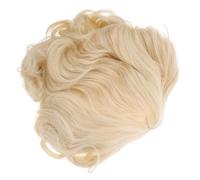 COSMEVIVI Parrucca Corta Riccia Sintetico Per Donne Stile Vintage Per Feste e Costumi Leggera e Comoda Adatta Per Eventi e Usi Quotidiani