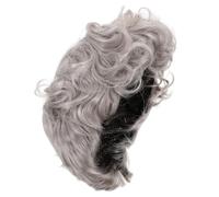 COSMEVIVI Prodotto e Seguendo Requisiti Forniti Titolo Generato Parrucca Donna Grigia Costume Anziana Accessorio Per Festa e Spettacolo Facile Da Indossare Ottima Finitura Questo Titolo