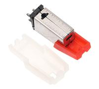 COSMEVIVI Puntina Per Giradischi Magnetica Stereo, Ago Di Ricambio Per Stilo Fonografo, Stilo Per Giradischi Rosso, Accessorio Per Giradischi Facile Installazione e Alta Capacità Di Tracciamento