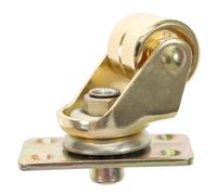 COSMEVIVI Rotella Per Pianoforte in Metallo Dorato, Accessorio Per Pianoforti Verticali Elevata Durezza e Stabilità, Ruota Per Traslochi Pianoforte Componenti Preinstallati