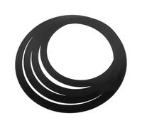 COSMEVIVI Set 4 Cinture Elastiche Per Sordina Batteria, Accessori Silenziatori 10-16 Pollici Per Riduzione Rumore e Controllo Armoniche, Sordine Pratiche Per Esercizio Batteria