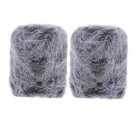 COSMEVIVI Set Di 2 Spugne Per Microfono Per Microfono Universale Ktv Mk4 Custodia Protettiva Antirumore in Peluche