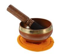 COSMEVIVI Set Di Campane Tibetane Tradizionali Ciotola Per Meditazione Decorativa Multi-decorazione