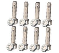 COSMEVIVI Set Di Viti Per Chitarra 10 Pezzi Accessorio Per Chitarra Tascabile Per Allenare Gli Accordi E La Tastiera