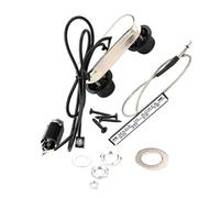 COSMEVIVI Set Pickup Al Ponte Per Violino Con Trasduttore Piezoelettrico e Manopola Volume, Kit Di Modifica Pickup Con Connettore a Spina Rotonda, Accessorio Per Strumenti Adatto a Tutte Le Età