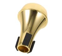 COSMEVIVI Sordina per Tromba in Abs Mini Silenziatore Compatto per Pratica Riduzione Volume, Accessorio per Trombettisti Portatile per Esercizi a Casa, Forniture per Tromba Colore Oro