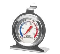 COSMEVIVI Termometro da Forno in Acciaio Inossidabile per Uso Domestico Misurazione Temperatura Termometro Interno per Arrosti e Pollame Compatto e Facile da Installare