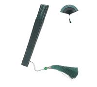 COSMEVIVI Ventaglio Pieghevole in bambù Vintage Stile Cinese Portatile e Leggero Design Antico Unico Facile da Aprire e Chiudere per Donne Appassionate di Cultura dell'Est