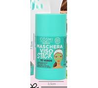 COSMI Premium - Maschera Viso Stick al Tè Verde | Effetto Idratante | Formato Stick da 45g | Con Estratto di Green Tea | Pelle Fresca e Morbida | Uso Facile e Veloce
