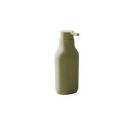COSMIC ALIFE Dispenser di Sapone per Bagno dal Design Minimalista e Funzionale. Dosatore da Piano per Bagno e Cucina. Accessorio Ricaricabile da 300 ML di Colore Verde Pallido