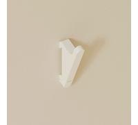 Cosmic Alife gancio portasciugamani, WJC784A0020096, Alife bianco perla [Accessori Bagno > Portasciugamani]