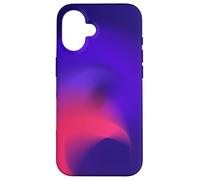 Cosmic Aura Case - Deep Violet and Magenta Energy Flow Custodia per iPhone 16