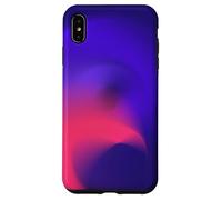 Cosmic Aura Case - Deep Violet and Magenta Energy Flow Custodia per iPhone XS Max