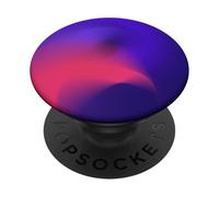 Cosmic Aura Case - Deep Violet and Magenta Energy Flow PopSockets PopGrip Adesivo