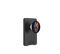 Cosmic Basketball Mascot Player Galaxy Space Graphic PopSockets PopWallet per MagSafe
