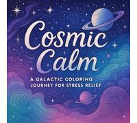 Cosmic Calm: A Galactic Coloring Journey for Stress Relief - Mindful Art Therapy with Stellar Designs & Celestial Scenes | Anti-Anxiety Adult Coloring for Relaxation & Creative Meditation
