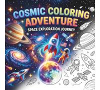 Cosmic Coloring Adventure Book: Space Exploration Journey