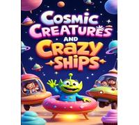 Cosmic Creatures & Crazy Ships: A Space-Themed Coloring Book