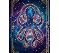 Cosmic Creatures Octopus Storyboarding Journal: Visual Planning Notebook for Film, Comics, Animation & Creative Projects 8.5 x 11 Storyboard Layout