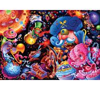 Cosmic Crunch Colazione Cereali Puzzle By Joe Simko 1000 Pezzi Puzzle