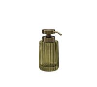 COSMIC Dispenser di sapone collezione Lido, colore verde, 17,2 x 7,8 x 7,8 cm