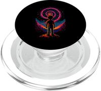 Cosmic Dreamer Kid Surreale Galaxy Portal Art PopSockets PopGrip per MagSafe