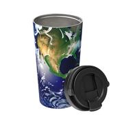 Cosmic Earth - Tazza termica da 500 ml che mantiene le bevande calde per ore, perfetto per caffè, tè e molto altro ancora.