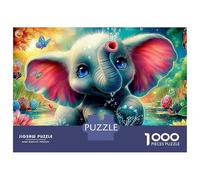 Cosmic Elephant Puzzle Da 1000 Pezzi Compact Box Premium Plus Quality Collezione Speciale Fai Da Te, Intrattenimento Creativo, Divertimento Per Adulti E Bambini Da 12 Anni 70x50cm/1000pcs